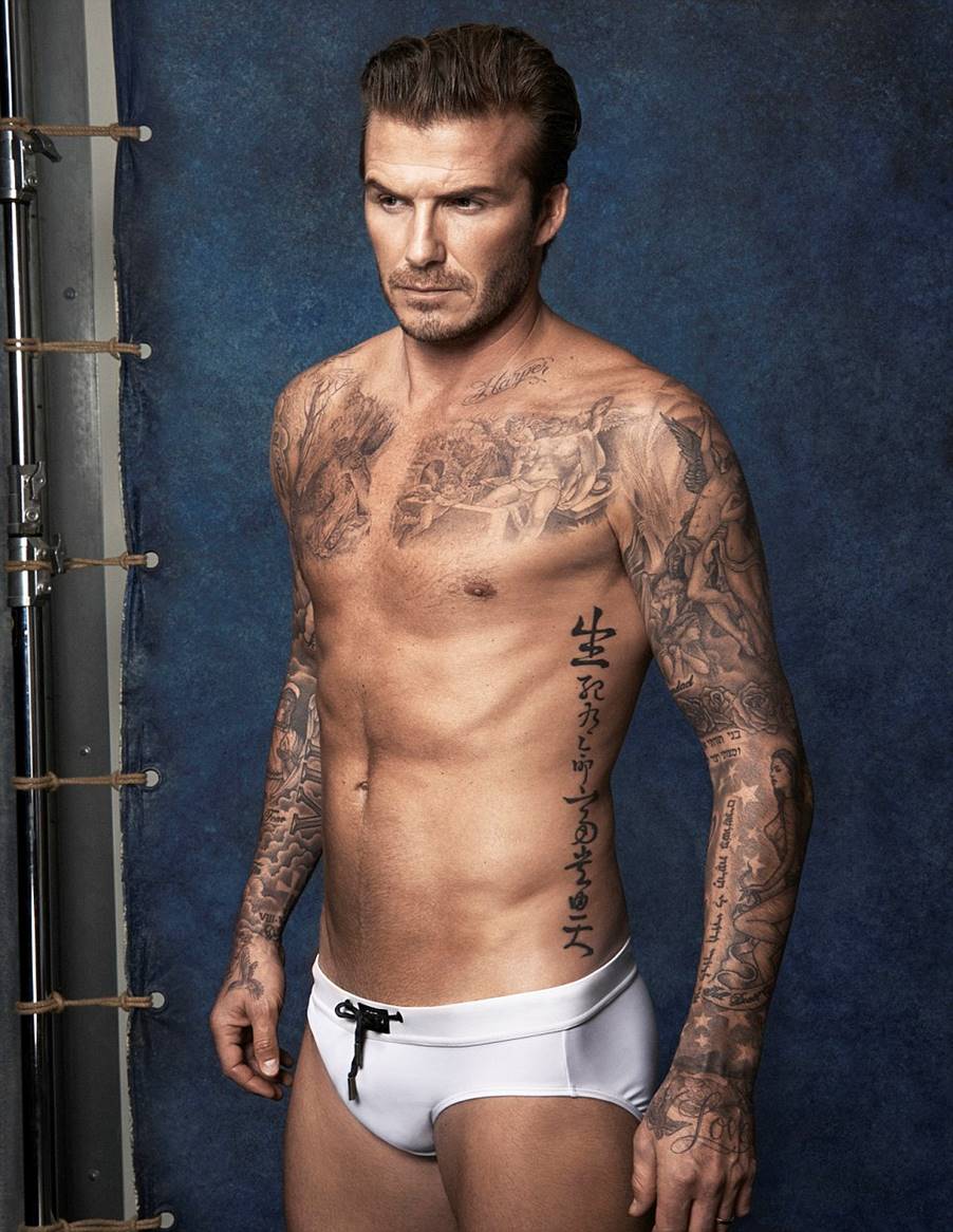 For David Beckham Tattoos Signify Different Meanings. Take A Look at His Tattoos!